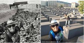Artista israelense questiona selfies no Memorial do Holocausto