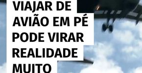 Assentos verticais podem baratear voos curtos, mas geram polêmica