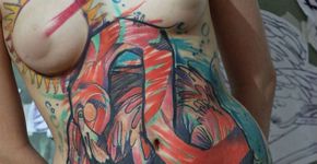 Conheça o trabalho do artista da tatuagem André Cruz, especialista no estilo ‘trash tattoo’