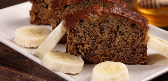 Experimente fazer o melhor bolo de banana para o café da manhã