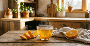 O que acontece se você tomar chá de casca de laranja todos os dias