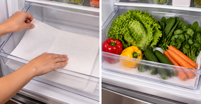 Papel-toalha dentro da gaveta de legumes: por que algumas pessoas fazem isso antes de guardar verduras?