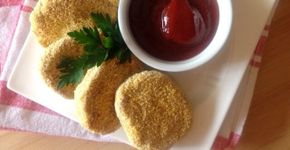 Sem componentes químicos: nugget de frango caseiro