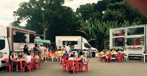 Food trucks ganham estacionamento gratuito nas Mercês