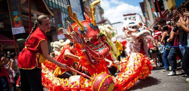 Ano Novo Chinês na Liberdade