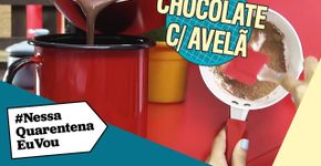 CHOCOLATE QUENTE COM CREME DE AVELÃ | Pra ficar quentinho