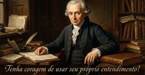 Immanuel Kant definiu o esclarecimento como a coragem de pensar sem depender dos outros: “Tenha coragem de usar seu próprio entendimento!”