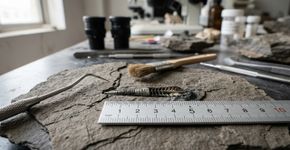 Cientistas encontram fóssil de 520 milhões de anos na China, e um pequeno tubo preservado na concha pode revelar como surgiu o sistema de flutuação dos primeiros cefalópodes