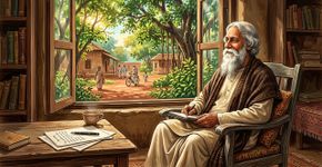 Rabindranath Tagore, filósofo indiano: “A pessoa alcança mais facilmente a felicidade se desfruta das coisas simples do que se busca as extraordinárias.”