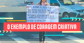 Jovem consegue entrevistas de emprego após pedir ajuda em semáforo