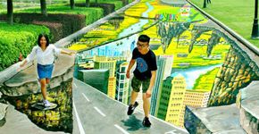 A maior arte de rua 3D da história  