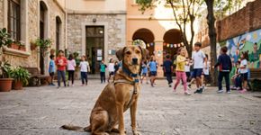 “Pintinhas” sai do canil e ganha uma nova vida em uma escola em Barcelos