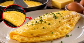 Os chefs franceses concordam: a omelete mais cremosa não é feita com leite, mas sim com o controle correto do fogo baixo