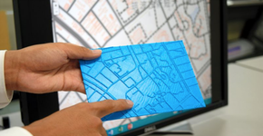 Mapa 3D permite que deficientes visuais consultem caminhos