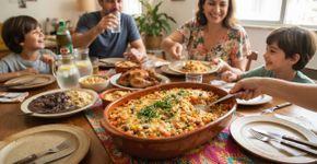 Adeus, arroz apenas com cebola e alho: o arroz à grega dos anos 90 está de volta e se torna uma opção para o almoço e o jantar