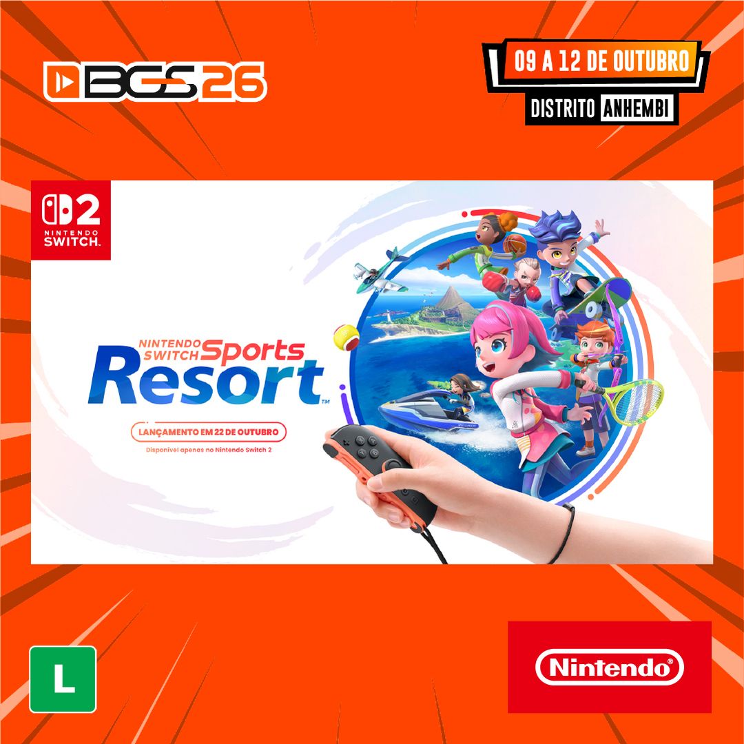 Imagem promocional de Nintendo Switch Sports Resort