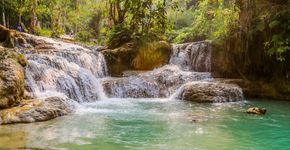 Conheça as incríveis quedas d’água do Laos