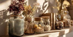 Como vidros comuns viram peças de decoração invejáveis