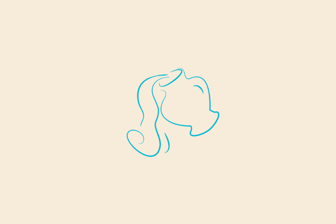 Ilustração minimalista de um jarro com água jorrando em azul, representando o signo de Aquário, sobre fundo bege.