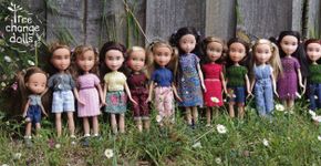 Bonecas mais parecidas com as crianças: aprenda a fazer