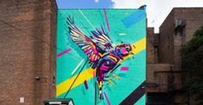 Série de fotos mostra 10 lugares transformados pelo grafite