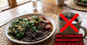 Levei muito tempo para descobrir por que o café não deve ser consumido logo depois do almoço