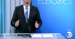 Bonner não engole e desmente fake news de Bolsonaro ao vivo na Globo