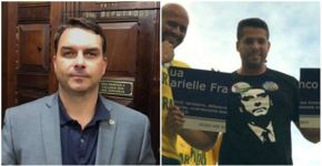 Globo associa Flávio Bolsonaro ao assassinato de Marielle Franco