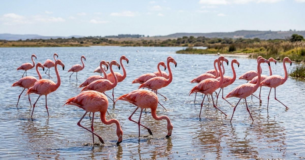 O verdadeiro motivo pelo qual os flamingos nascem brancos e mudam completamente de cor