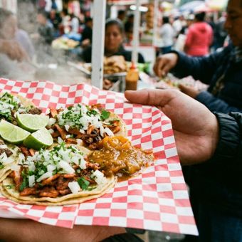 Featured mobile: Os chefs mexicanos concordam: “O taco não melhora com mais recheio, mas, sim, com cebola crua picada, coentro fresco e um bom squeeze de limão”