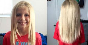 Menino deixa cabelo crescer para fazer perucas a crianças com câncer