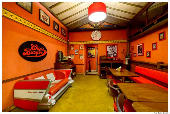 Loja do Chip's Burger, que lança o desafio 