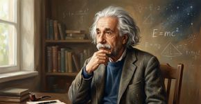 Albert Einstein, cientista: “Se você tiver uma vida tranquila e modesta, terá mais alegria do que buscando constantemente o sucesso.”