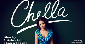 Chella se apresenta no Jackson Brown Stage em Boston dia 25/10