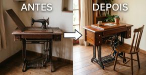 Se você tem uma máquina de costura antiga a pedal em sua casa, você tem um verdadeiro tesouro: os 2 novos usos que ninguém te conta