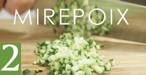 Chef Emmanuele Cucchi ensina a técnica de corte Mirepoix