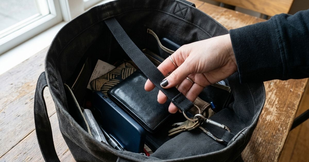 Poucos sabem para que serve o pequeno gancho de metal dentro das bolsas e mochilas e como usá-lo corretamente