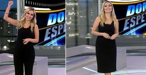 Record proíbe jornalista de fazer gesto no ‘Domingo Espetacular’