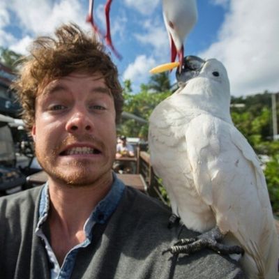 Fotógrafo tira selfies com animais