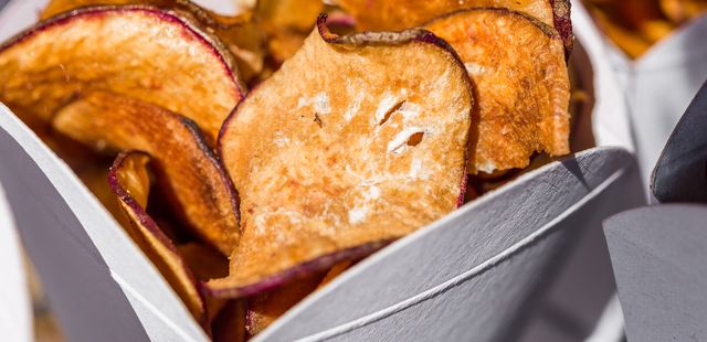 Chips de batata doce na Airfryer: crocante, delicioso e sequinho