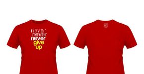 T-shirts esportivas ajudam instituições filantrópicas