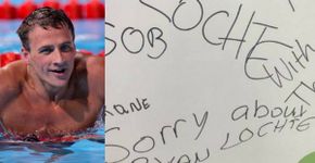 Americanos se desculpam pela atitude do nadador Ryan Lochte