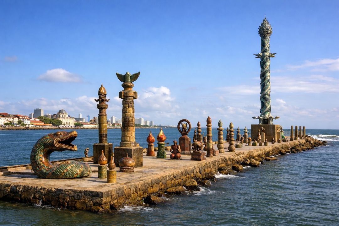 Parque das Esculturas no Recife Antigo
