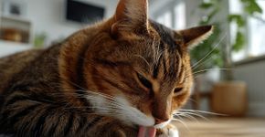 Seu gato está cuspindo bolas de pelos? Ele pode estar sofrendo em silêncio