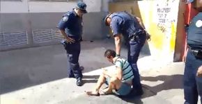Vídeo mostra morador de rua sendo agredido por guardas da GCM
