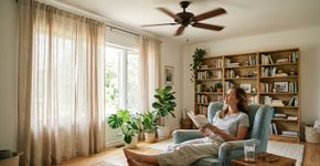 Um ventilador de teto realmente refresca um cômodo ou apenas dá a sensação de mais frescor? Especialistas em climatização explicam