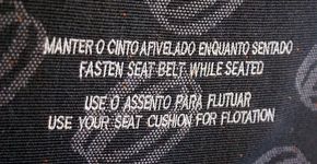 Use o assento para flutuar