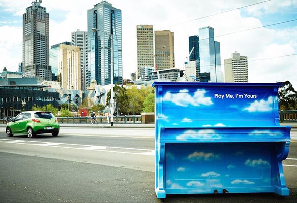 Melbourne - Australia - Imagem: Play Me Im Yours
