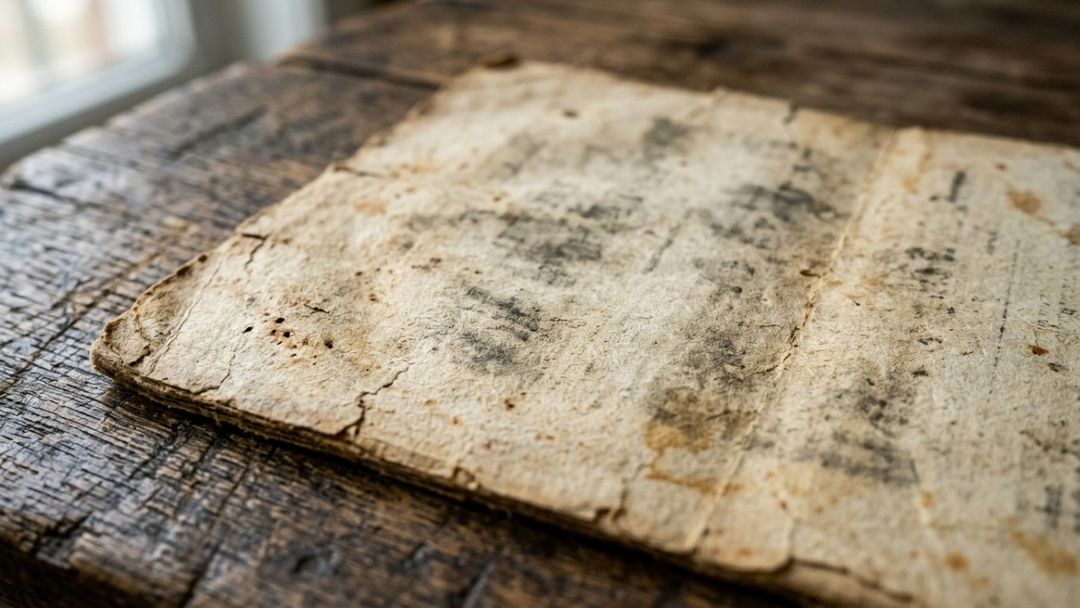 Documento histórico raro comprado em loja de segunda mão é autenticado e alcança valor impressionante em leilão.