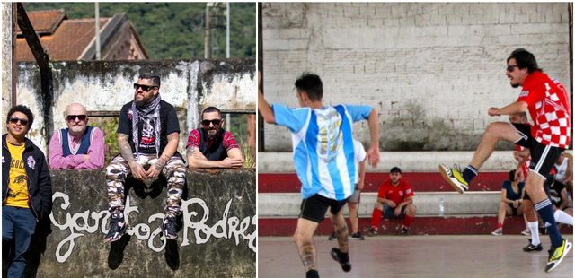 ‘Punk Gol’ tem show dos Garotos Podres